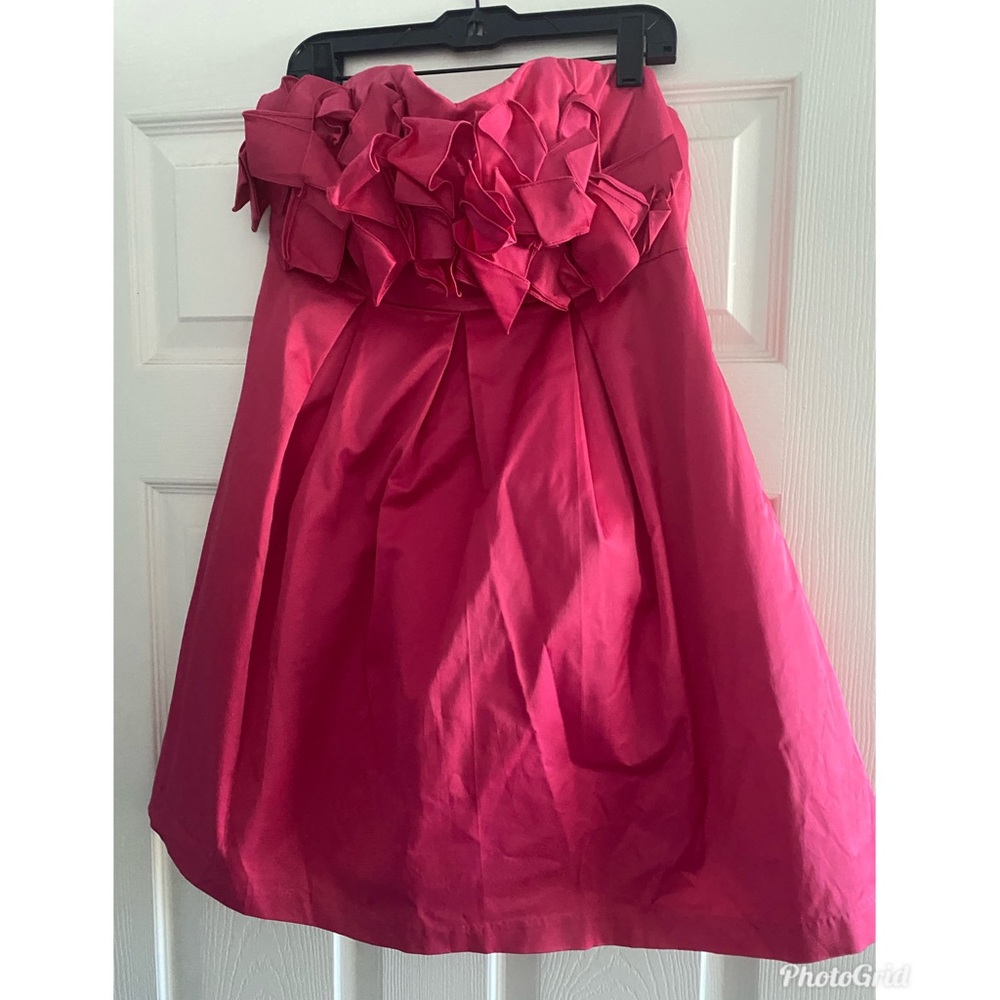 Anthropologie ruffle top mini dress Size M